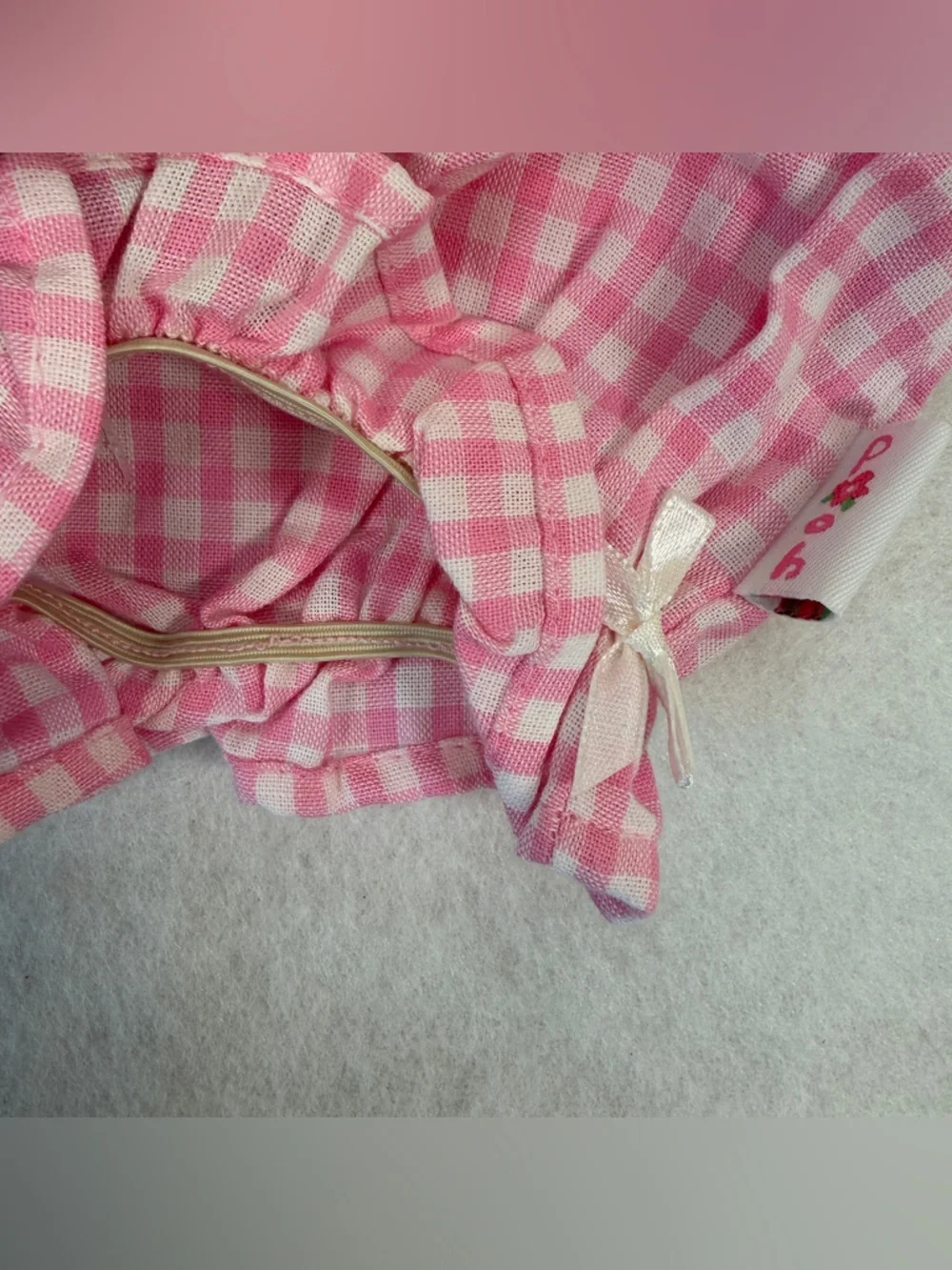VTG NWT Winnie The Pooh Collection Top Peter Pan Collar Apron Dress Bloomers Set